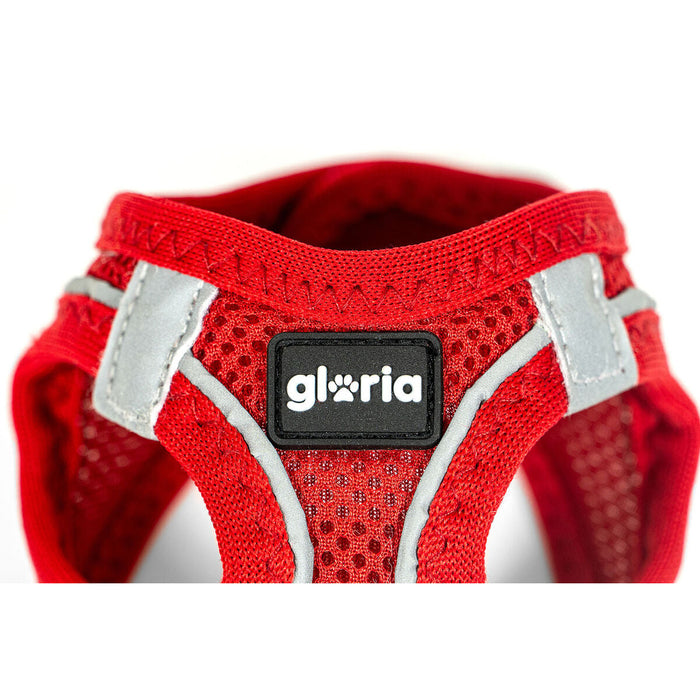Dog Harness Gloria Trek Star 33,4-35 cm 51-52 cm Red L - Домашни Животни<<<Дом Градина<<<BigBuy&&&Пътуване и