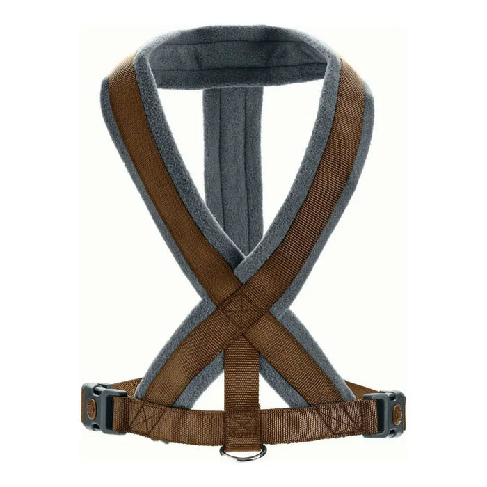 Dog Harness Hunter London Comfort 48-56 cm Brown Size S/M - Домашни Животни<<<Дом Градина<<<BigBuy&&&Пътуване и