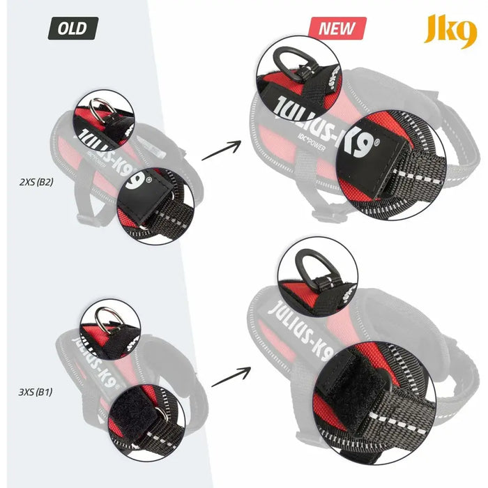 Dog Harness Julius K9 IDC Black 2 Baby 2 (XS/S) - Домашни Животни<<<Дом Градина<<<BigBuy&&&Пътуване и