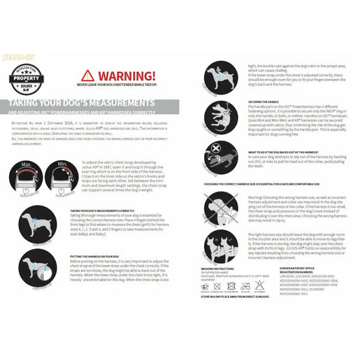 Dog Harness Julius K9 IDC Black M/L - Пътуване и разходки<<<Домашни Животни<<<Дом Градина<<<BigBuy