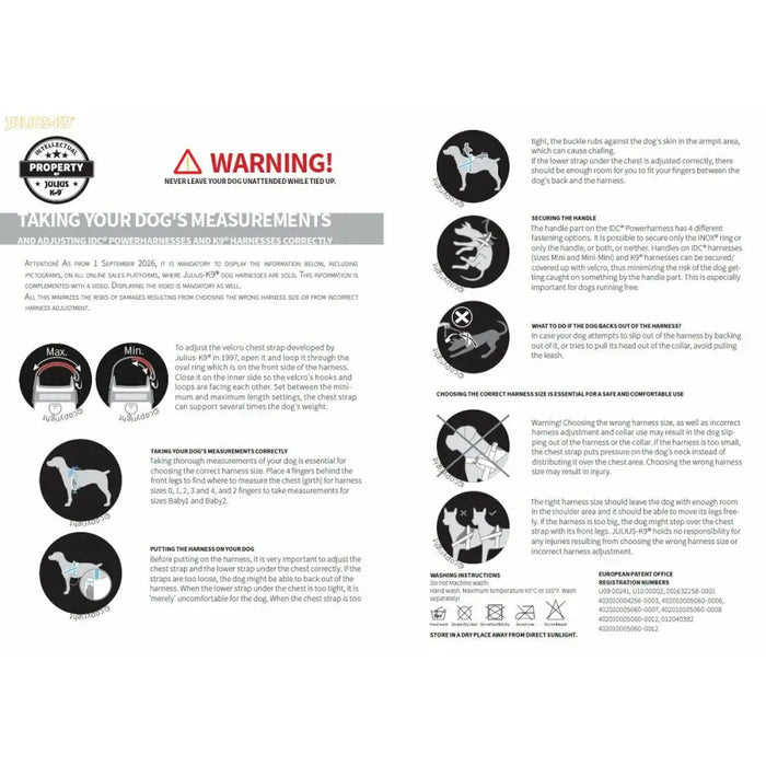 Dog Harness Julius K9 IDC Red L/XL 2 - Домашни Животни<<<Дом Градина<<<BigBuy&&&Пътуване и разходки<<<Домашни