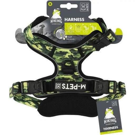 Dog Harness MPETS HIKING Green M - Домашни Животни<<<Дом Градина<<<BigBuy&&&Пътуване и разходки<<<Домашни Животни<<<Дом