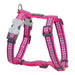 Dog Harness Red Dingo Bone Reflective 25-39 cm Fuchsia - Домашни Животни<<<Дом Градина<<<BigBuy&&&Пътуване и