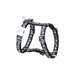 Dog Harness Red Dingo Diamond 25-39 cm Black - Домашни Животни<<<Дом Градина<<<BigBuy&&&Пътуване и разходки<<<Домашни