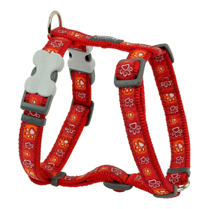 Dog Harness Red Dingo Style Red Animal footprint 25-39 cm - Домашни Животни<<<Дом Градина<<<BigBuy&&&Пътуване и