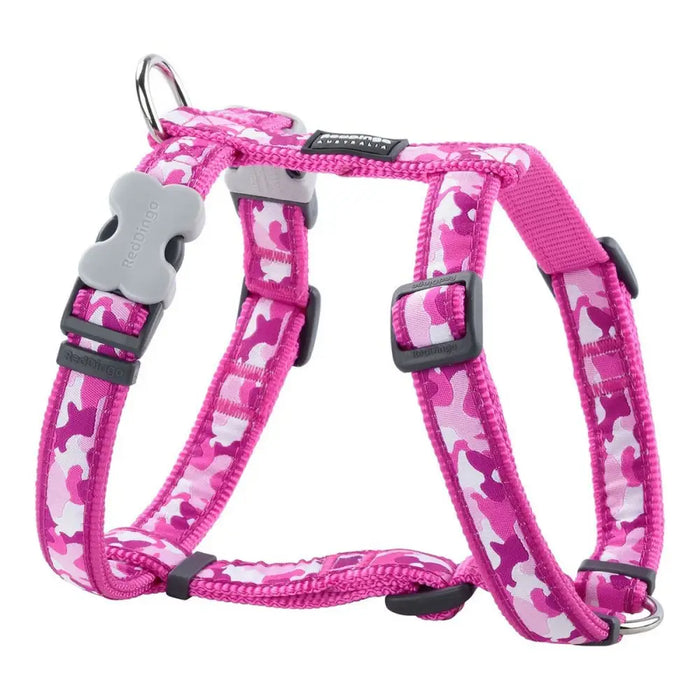 Dog Harness Red Dingo Style Fuchsia Camouflage 30-48 cm - Домашни Животни<<<Дом Градина<<<BigBuy&&&Пътуване и