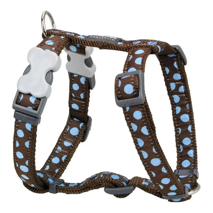 Dog Harness Red Dingo Style Spots 46-76 cm - Домашни Животни<<<Дом Градина<<<BigBuy&&&Пътуване и разходки<<<Домашни