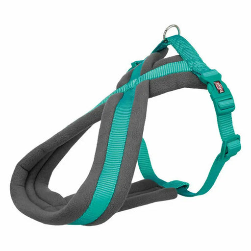 Dog Harness Trixie Confort New Premium Azul Océano M/L - Домашни Животни<<<Дом Градина<<<BigBuy&&&Пътуване и