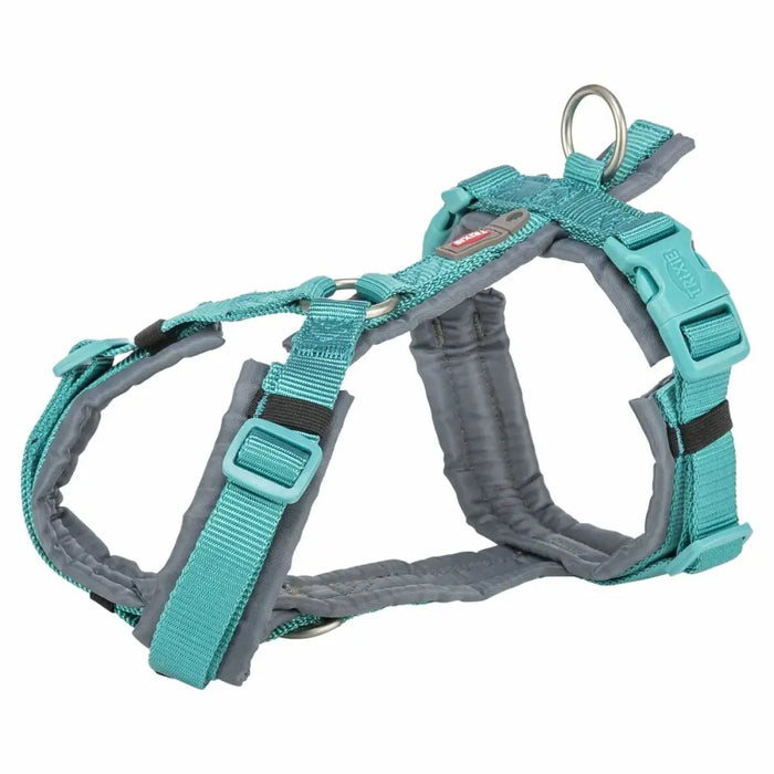 Dog Harness Trixie Premium Trekking Graphite Light Blue S/M - Домашни Животни<<<Дом Градина<<<BigBuy&&&Пътуване и