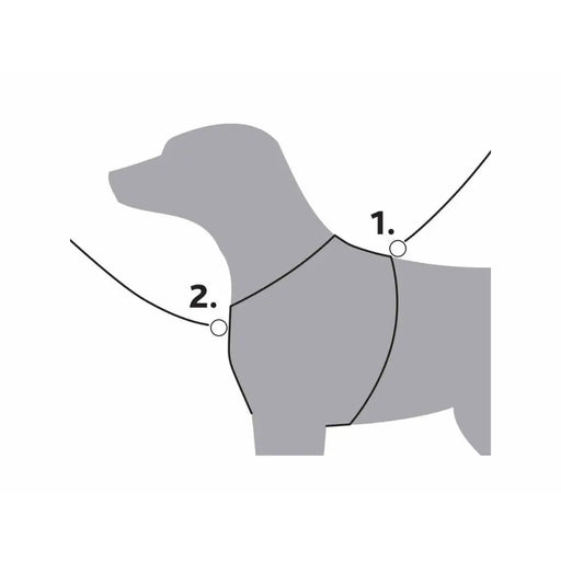 Dog Harness Trixie Premium Trekking Graphite Light Blue XL - Домашни Животни<<<Дом Градина<<<BigBuy&&&Пътуване и
