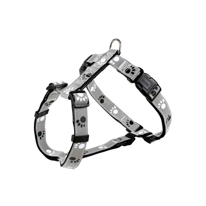 Dog Harness Trixie Silver Reflect Black Grey M/L - Домашни Животни<<<Дом Градина<<<BigBuy&&&Пътуване и