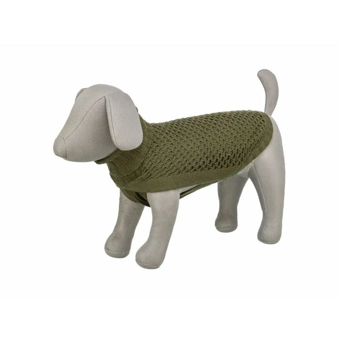 Dog Jumper Trixie Green Olive XS - Домашни Животни<<<Дом Градина<<<BigBuy&&&Здраве и хигиена<<<Домашни Животни<<<Дом