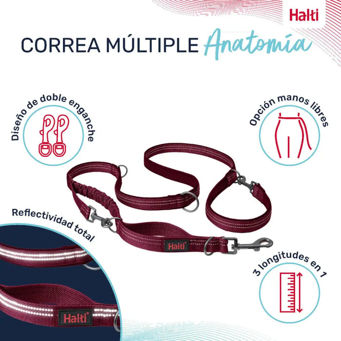 Dog Lead Company of Animals Burgundy S - Домашни Животни<<<Дом Градина<<<BigBuy&&&Пътуване и разходки<<<Домашни