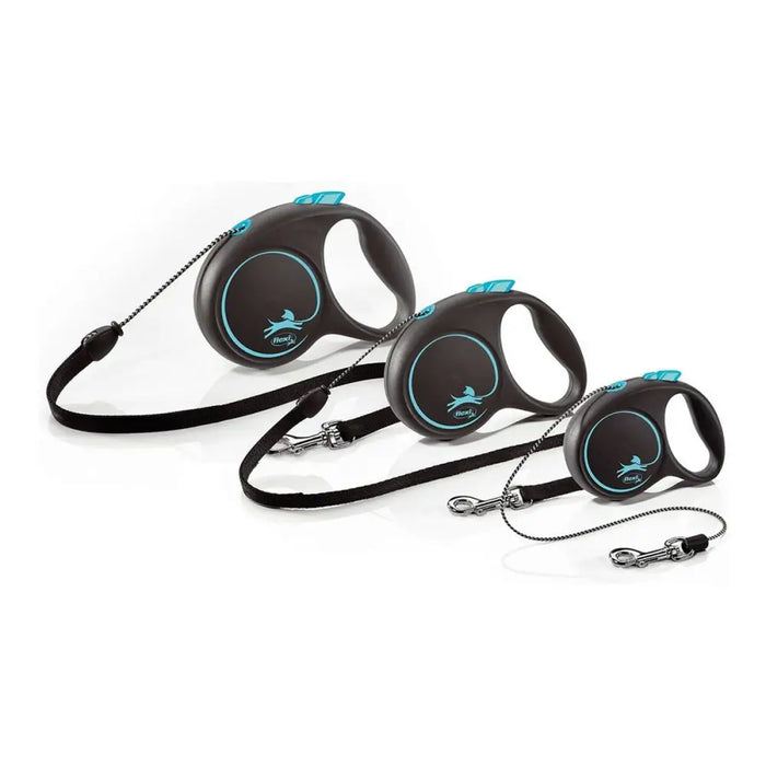 Dog Lead Flexi BLACK DESIGN 3 m Blue XS - Домашни Животни<<<Дом Градина<<<BigBuy&&&Пътуване и разходки<<<Домашни