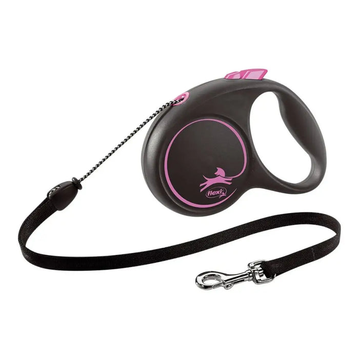 Dog Lead Flexi BLACK DESIGN 5 m Pink Size M - Домашни Животни<<<Дом Градина<<<BigBuy&&&Пътуване и разходки<<<Домашни