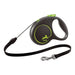 Dog Lead Flexi BLACK DESIGN 5 m Size M Green - Домашни Животни<<<Дом Градина<<<BigBuy&&&Пътуване и разходки<<<Домашни