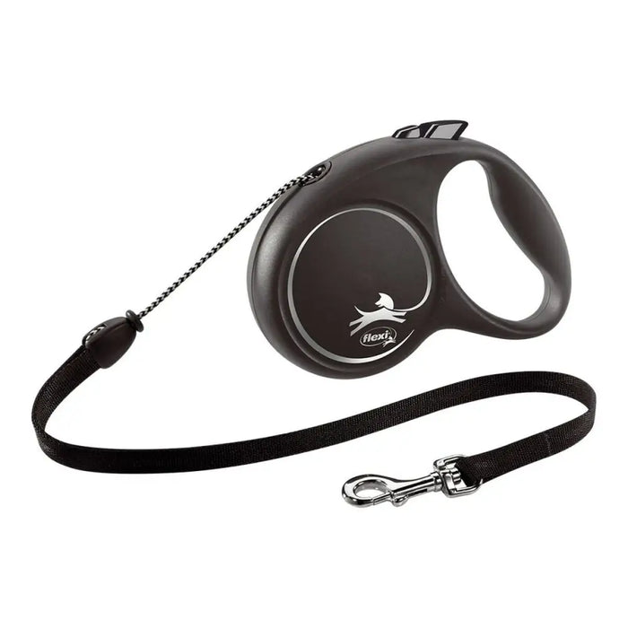 Dog Lead Flexi BLACK DESIGN Silver XS - Домашни Животни<<<Дом Градина<<<BigBuy&&&Пътуване и разходки<<<Домашни