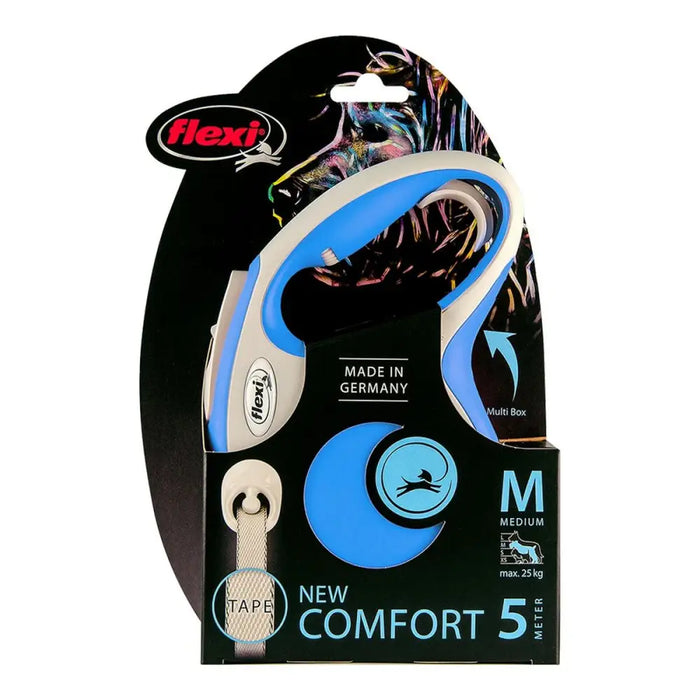 Dog Lead Flexi NEW COMFORT Blue Size L - Домашни Животни<<<Дом Градина<<<BigBuy&&&Пътуване и разходки<<<Домашни