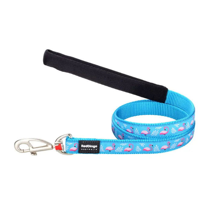 Dog Lead Red Dingo STYLE FLAMINGO Turquoise 2 x 120 cm - Домашни Животни<<<Дом Градина<<<BigBuy&&&Пътуване и