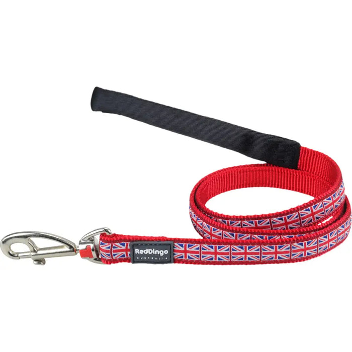 Dog Lead Red Dingo STYLE UNION JACK FLAG Multicolour 15mm x 120 cm - Домашни Животни<<<Дом Градина<<<BigBuy&&&Пътуване
