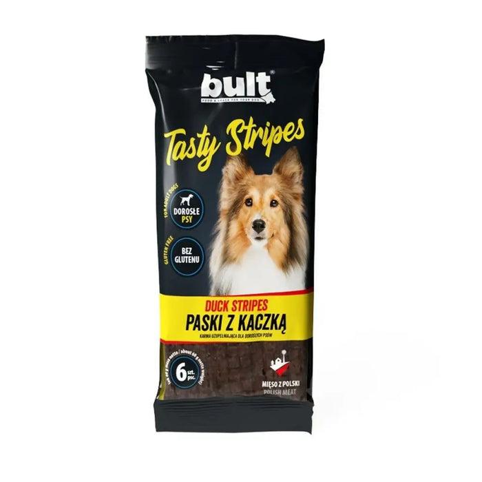 Dog Snack Bult Tasty stripes Duck Duck 150 g - Хранене на домашни любимци<<<Домашни Животни<<<Дом