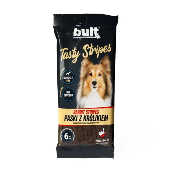 Dog Snack Bult Tasty stripes Rabbit Rabbit 150 g - Хранене на домашни любимци<<<Домашни Животни<<<Дом