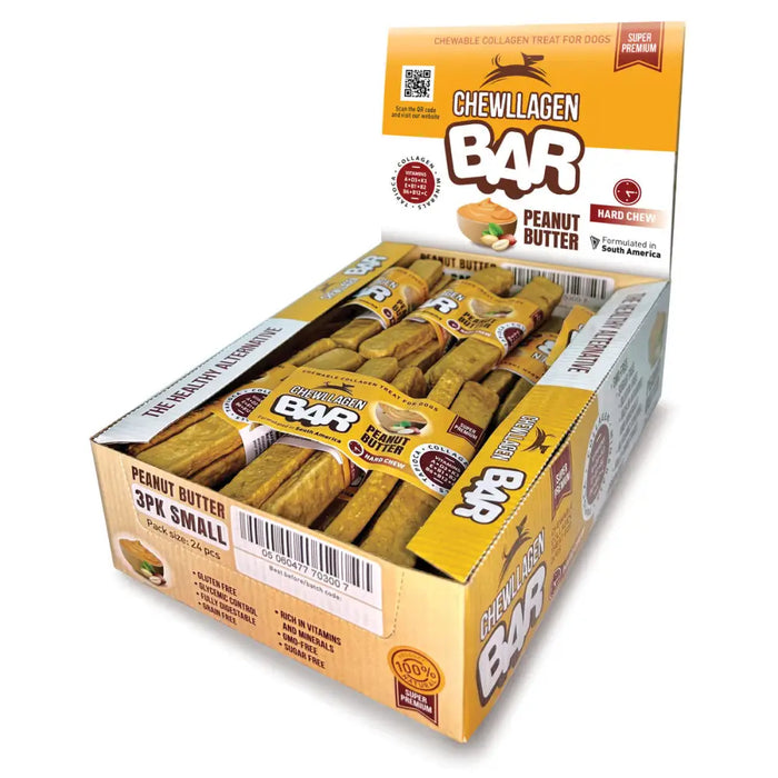 Dog Snack Chewllagen Peanut butter 72 Pieces - Домашни Животни<<<Дом Градина<<<BigBuy&&&Хранене на домашни