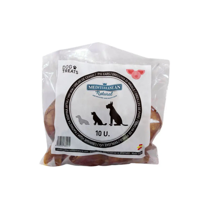 Dog Snack Mediterranean Natural Pig’s ears - Домашни Животни<<<Дом Градина<<<BigBuy&&&Хранене на домашни