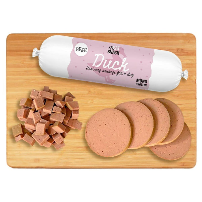 Dog Snack Paka Zwierzaka Pepe Sausage Duck Duck 200 g - Хранене на домашни любимци<<<Домашни Животни<<<Дом