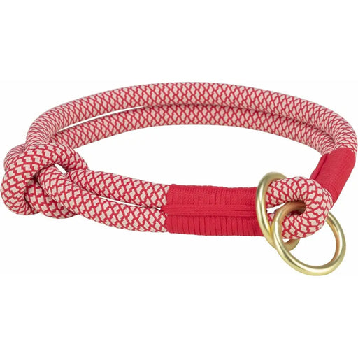 Dog Training Collars Trixie Soft Rope Red Cream M 45 cm - Домашни Животни<<<Дом Градина<<<BigBuy&&&Пътуване и