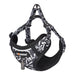 Dogness cat leash 1,5m + harness walking set (black and white) - Walking and transportation<<<Pets<<<InnproXML