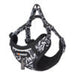Dogness cat leash 1,5m + harness walking set (black and white) - Walking and transportation<<<Pets<<<InnproXML