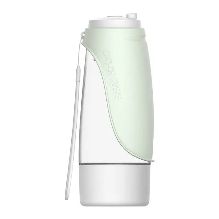 Dogness D10 438ml Travel Bottle + 2-in-1 Pet conteiner (light green) - Walking and transportation<<<Pets<<<InnproXML
