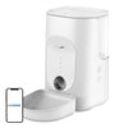 Dogness F16 WiFi 5G 4L smart food dispenser with plastic bowl (white) - Bowls<<<Food Dispensers<<<Pets<<<InnproXML