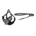 Dogness walking set leash 1,5m + harness for dog (black and white) - Walking and transportation<<<Pets<<<InnproXML