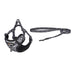 Dogness walking set leash 1,5m + harness for dog (black and white) - Walking and transportation<<<Pets<<<InnproXML