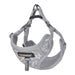 Dogness walking set leash 1,5m + harness for dog (light gray) - Walking and transportation<<<Pets<<<InnproXML