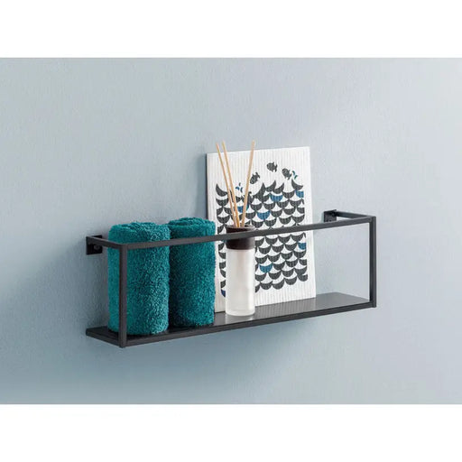 DOLLE AQUARIUM SHELF 40X8X12 CM. BLACK - Етажерки и рафтове<<<Мебели и обков<<<Мебели и интериор<<<Praktiker