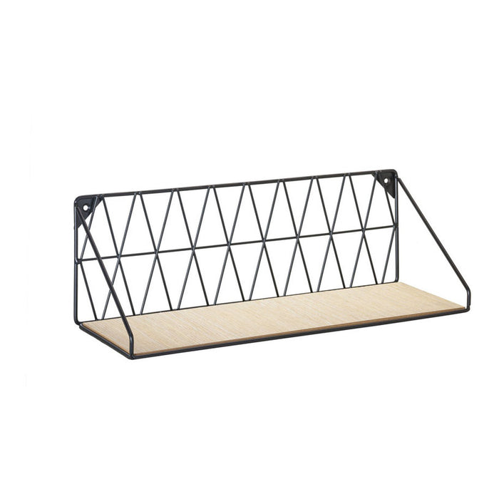 DOLLE DIAMOND SHELF 40X12X13 CM. BLACK