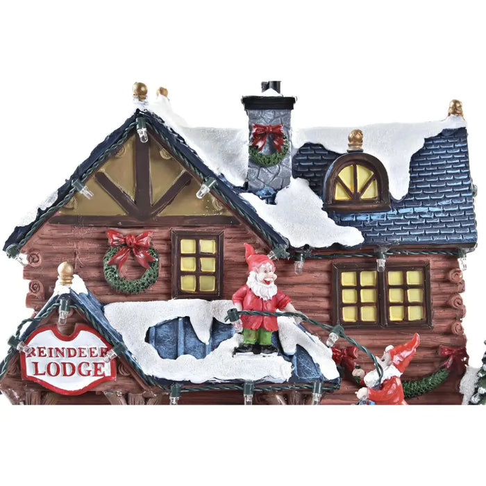 Doll’s House DKD Home Decor Multicolour Musical 25,5 x 21 x 25 cm Movement LED Light - Декорация и Осветление<<<Дом