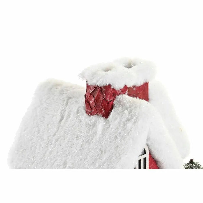 Doll’s House DKD Home Decor White Red 17 x 16,5 x 17 cm (2 Units) - Декорация и Осветление<<<Дом