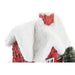 Doll’s House DKD Home Decor White Red 17 x 16,5 x 17 cm (2 Units) - Декорация и Осветление<<<Дом