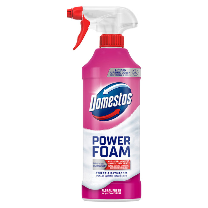 BATH PREPARATION SPRAY FOAM FLORAL 435 ML DOMESTOS