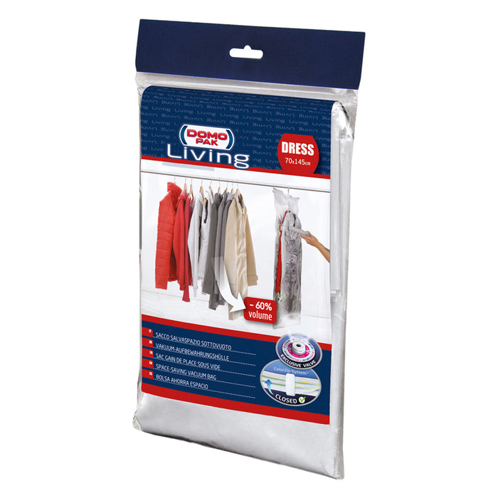 VACUUM BAG WITH HANGER 70X145 CM DOMO DOMO LIVING