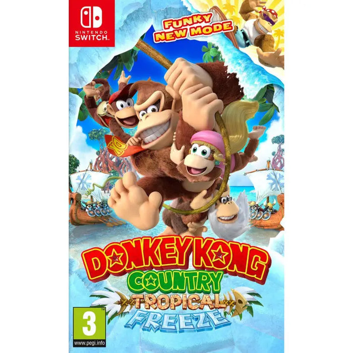 Donkey Kong Country: Tropical Freeze Game (NSW) - Игри<<<Конзоли и аксесоари<<<ТВ Аудио Gaming<<<ZoraSite
