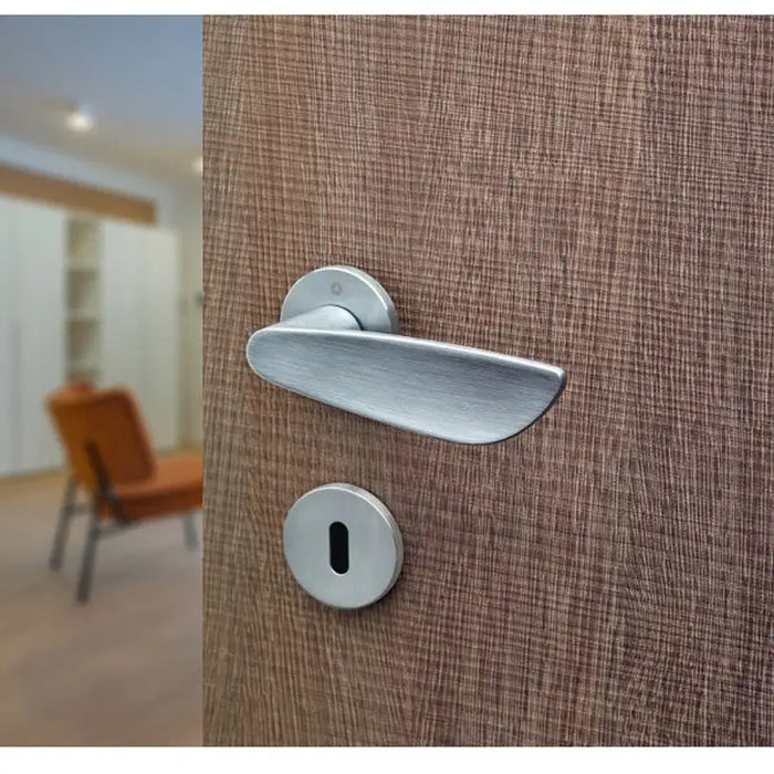 DOOR HANDLE GHIDINI FARFALLA RB52 ZCS - Обков за врати<<<Обков<<<Мебели и интериор<<<Praktiker&&&Обков за врати<<<Врати