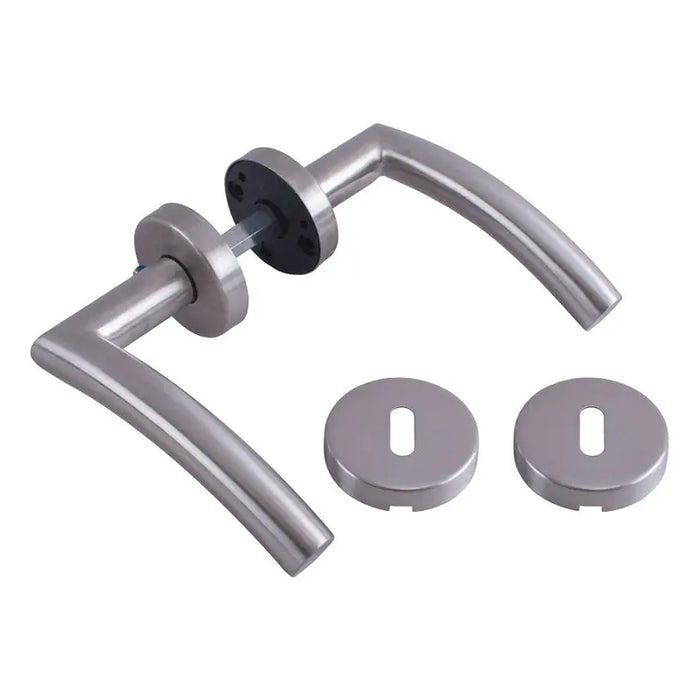 DOOR HANDLE INTESA 131 - Обков за врати<<<Обков<<<Мебели и интериор<<<Praktiker&&&Обков за врати<<<Врати и