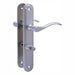 DOOR HANDLE METAL LISBON - Обков за врати<<<Обков<<<Мебели и интериор<<<Praktiker&&&Обков за врати<<<Врати и