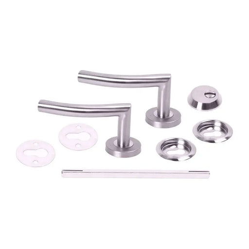 DOOR HANDLE WITH MAUER ARMOR - Обков за врати<<<Обков<<<Мебели и интериор<<<Praktiker&&&Обков за врати<<<Врати и
