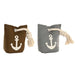 Door stop DKD Home Decor Sand 13 x 9 x 20 cm (2 Units) - Декорация и Осветление<<<Дом Градина<<<BigBuy&&&Други артикули
